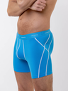 Boxer homme de sport microfibre avec maintien intérieur LOIC HENRY "Sport" KBS004S - Turquoise