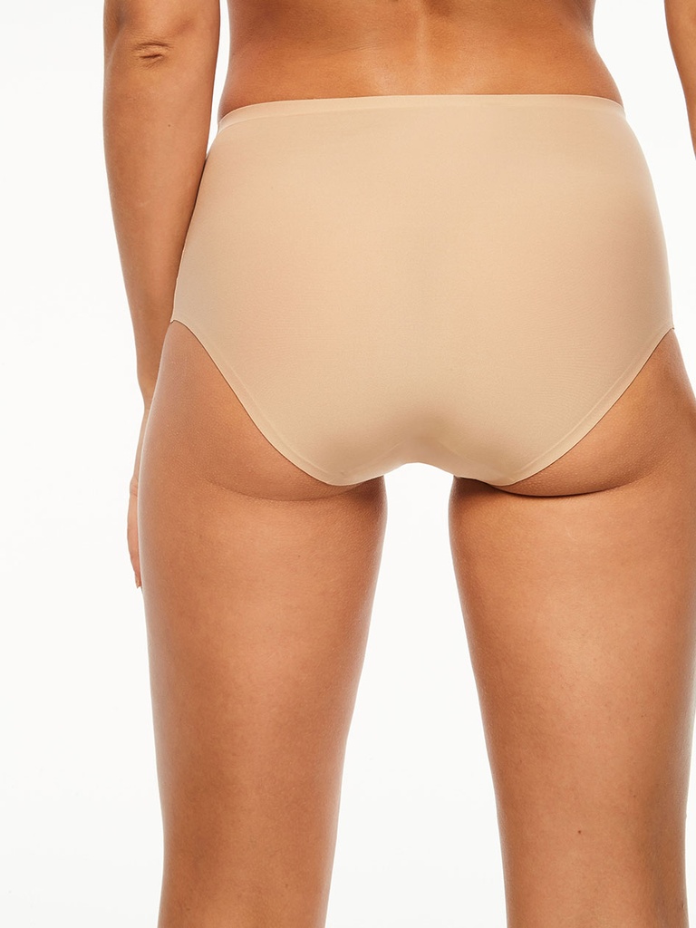 Culotte taille haute stretch invisible CHANTELLE "Soft Stretch" C26470 - Nude 0WU