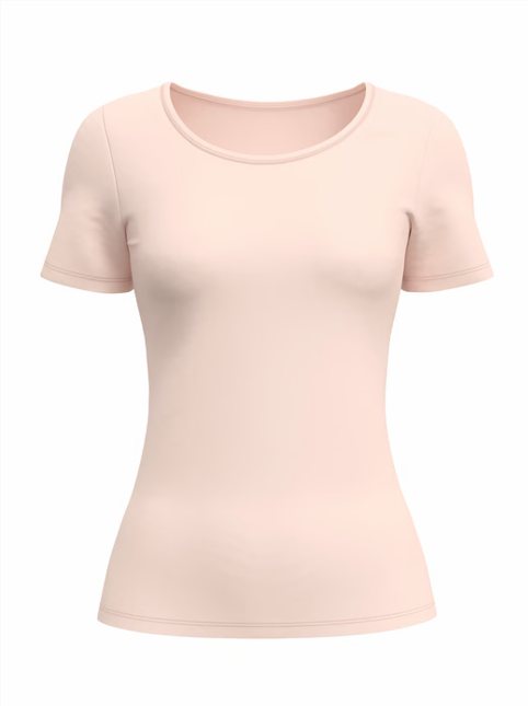 Chemisette court manche CALIDA "Natural Comfort" 14075 - Creole Pink 121