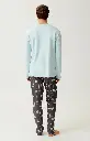 Pyjama long homme ARTHUR "Ma meilleure vie" ZAC - Ebony BDOGH26