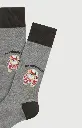 Chaussette homme fantaisie ARTHUR "Ma meilleure vie" 1SO - Gris BDOGH26