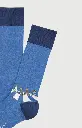 Chaussette homme fantaisie ARTHUR "A'Bear road" 1SO - Denim BEARH26