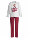 Pyjama garçon 100% Coton CALIDA "Kids Sports" 57774 - Stein Meliert 096