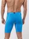 Boxer homme de sport longues jambes microfibre avec maintien intérieur LOIC HENRY "Sport" KBS110S Turquoise