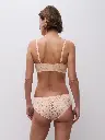 Soutien-gorge bandeau bretelles amovibles CHANTELLE "Norah" C13F50 - Beige doré 01N