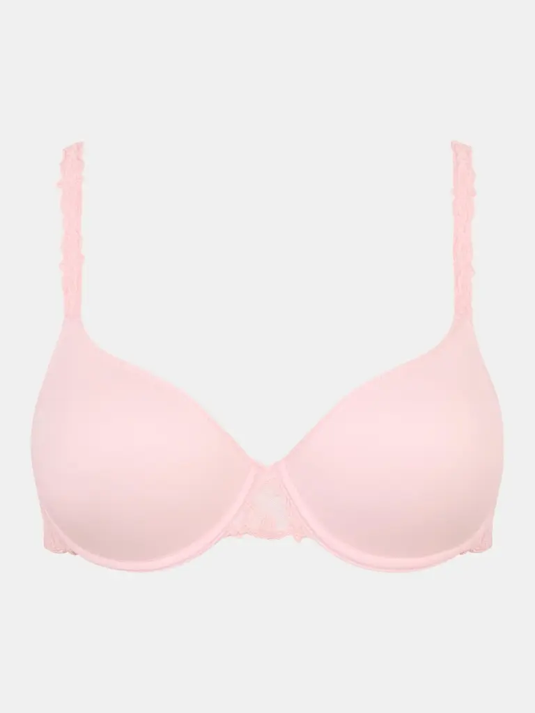 Soutien-gorge mémoire de forme emboitant CHANTELLE "Champs Elysées" C26060 - Pink Cloud E18
