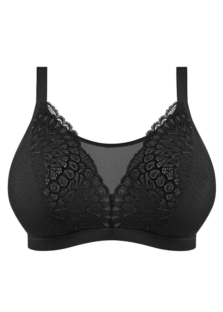 Soutien-gorge sans armatures poches profondes ELOMI "Tiernie" EL303317 - Noir BLK