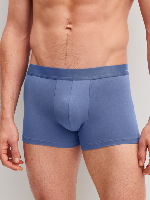 Boxer homme 95% coton durable CALIDA "Cotton Code" 25390 - Ashley Blue 424