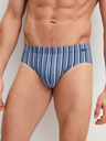 Slip homme fantaisie 90% coton CALIDA "Grafic Cotton" 22767 - Coastal Fjord 475
