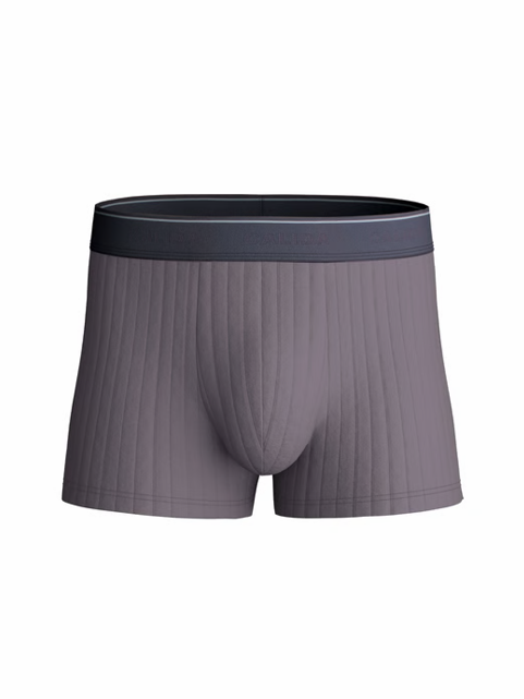 Boxer homme 94% coton respirant & anti-odeurs CALIDA "Pure & Style" 26686 - Rabbit Grey 848