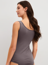 Chemisette coton large bretelle CALIDA "Natural Comfort" 12175 - Sparrow Brown 937