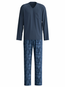 Pyjama long homme 100% coton CALIDA "Relax Streamline" 46287 - Night Shadow 359