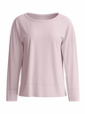 Pyjama dame long 95% modal CALIDA "Feminine Lounge" 15007 + 29574 - Violet Ice 369