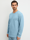 Pyjama homme long 100% coton CALIDA "Sleep Holiday" 15088 + 29288 - Ashley Blue 424