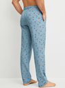 Pyjama homme long 100% coton CALIDA "Sleep Holiday" 15088 + 29288 - Ashley Blue 424