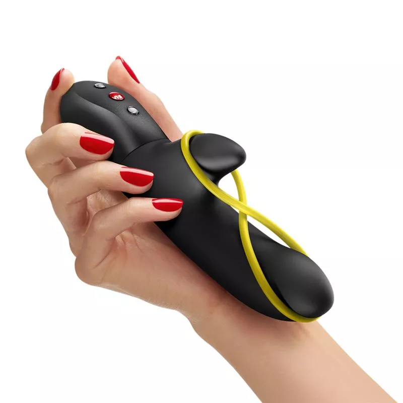 Petit vibromasseur double stimulation FUN FACTORY "Amorino" - Noir