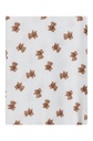 Chemise de Nuit Dame 100% Coton 95cm RINGELLA "À motif ours et poignets tricotés" 6511031 - Champagne 130