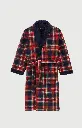 Peignoir homme Polaire ARTHUR "Leon" RPO - Rouge LEONH26
