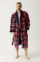 Peignoir homme Polaire ARTHUR "Leon" RPO - Rouge LEONH26