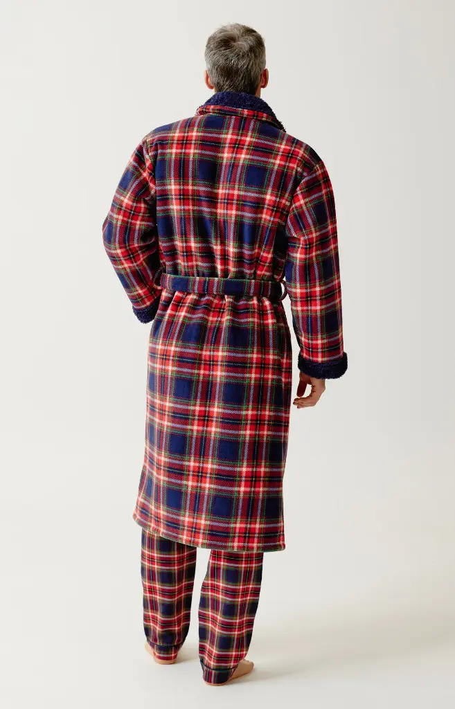 Peignoir homme Polaire ARTHUR "Leon" RPO - Rouge LEONH26