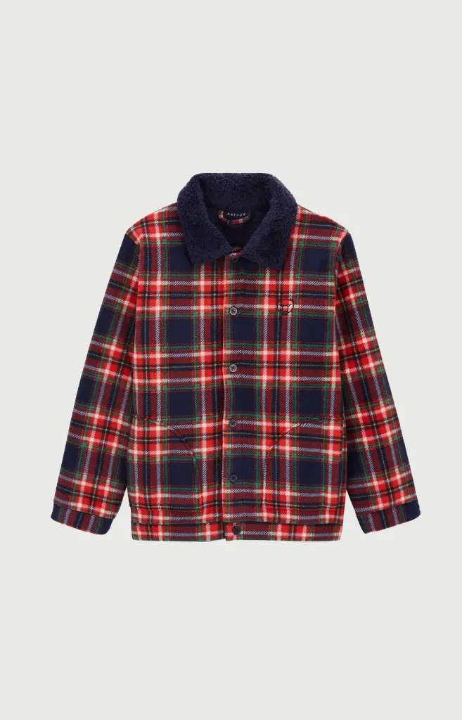Veste homme Polaire homewear ARTHUR "Leon" VCA - Marine LEONH26