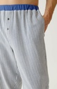 Pyjama long homme 100% coton flanelle ARTHUR "A'Bear Road" BOS - Bleu ROADH26