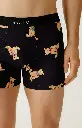 Boxer homme coton bio ARTHUR "Old Teddy" MAC - Noir OLDTH26