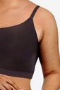 Brassière à coques stretch invisible CHANTELLE "Soft Stretch" C16A20 - Ebène 0JU