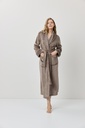 Peignoir dame ARUELLE "Demi" - Brown Taupe