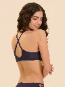 Soutien-gorge avec armartures foulard plongeant SIMONE PERELE "Passion" 1I2319 - Minuit 562