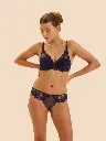 Soutien-gorge push-up décolleté SIMONE PERELE "Passion" 1I2347 - Minuit 562
