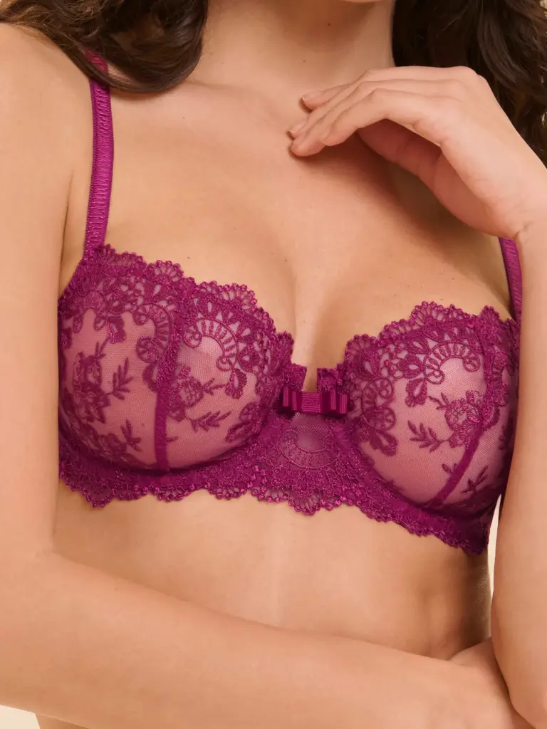 Soutien-gorge corbeille SIMONE PERELE "Passion" 1I2334 - Rose Désir 440