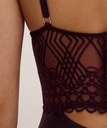 Body AUBADE "Eloge du désir" 7CM86 - Deep Berry