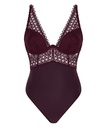 Body AUBADE "Eloge du désir" 7CM86 - Deep Berry