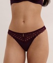 Tanga AUBADE "Eloge du désir" 7C26 - Deep Berry