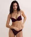 Tanga AUBADE "Eloge du désir" 7C26 - Deep Berry