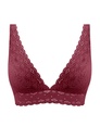 Soutien-gorge triangle sans armature WACOAL "Halo Lace" WA811205 - Zinfandel 593