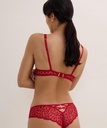 Culotte taille haute AUBADE "Crazy In Love" 5D94 - Red Delight REDD