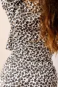 Pyjama long dame coton bio WE ARE JOLIES "Léopard Beige"