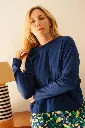 Pyjama long dame coton bio WE ARE JOLIES "Néroli"