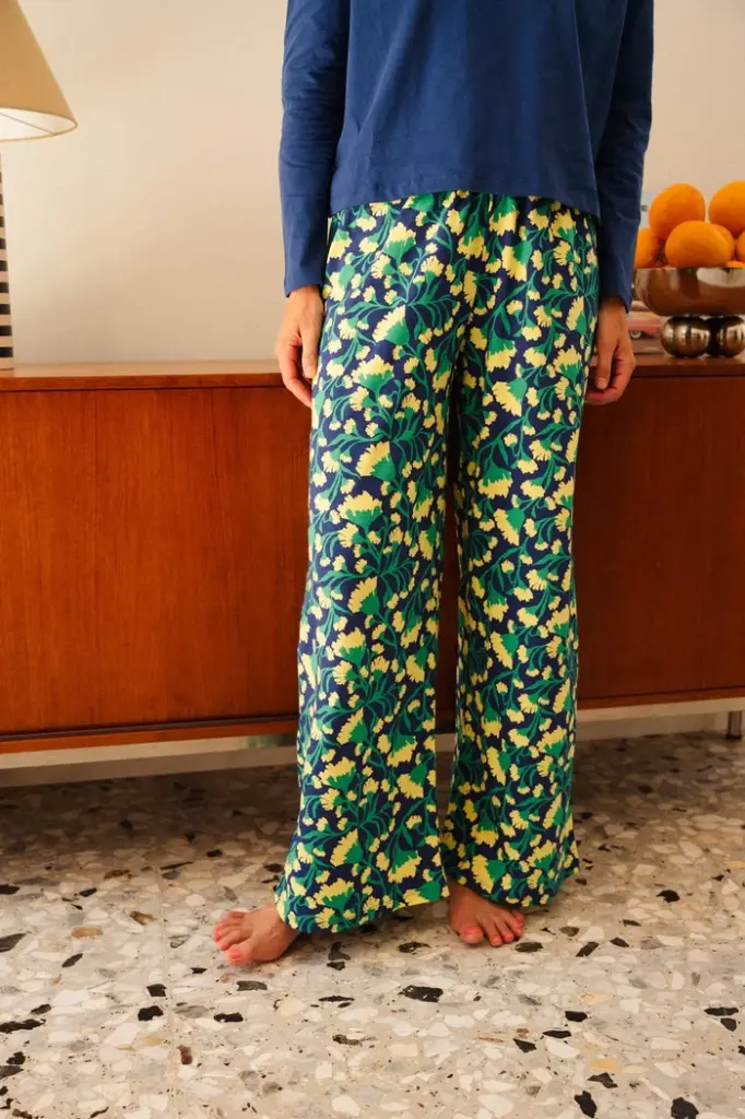 Pyjama long dame coton bio WE ARE JOLIES "Néroli"