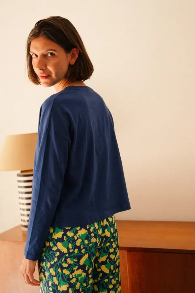 Pyjama long dame coton bio WE ARE JOLIES "Néroli"