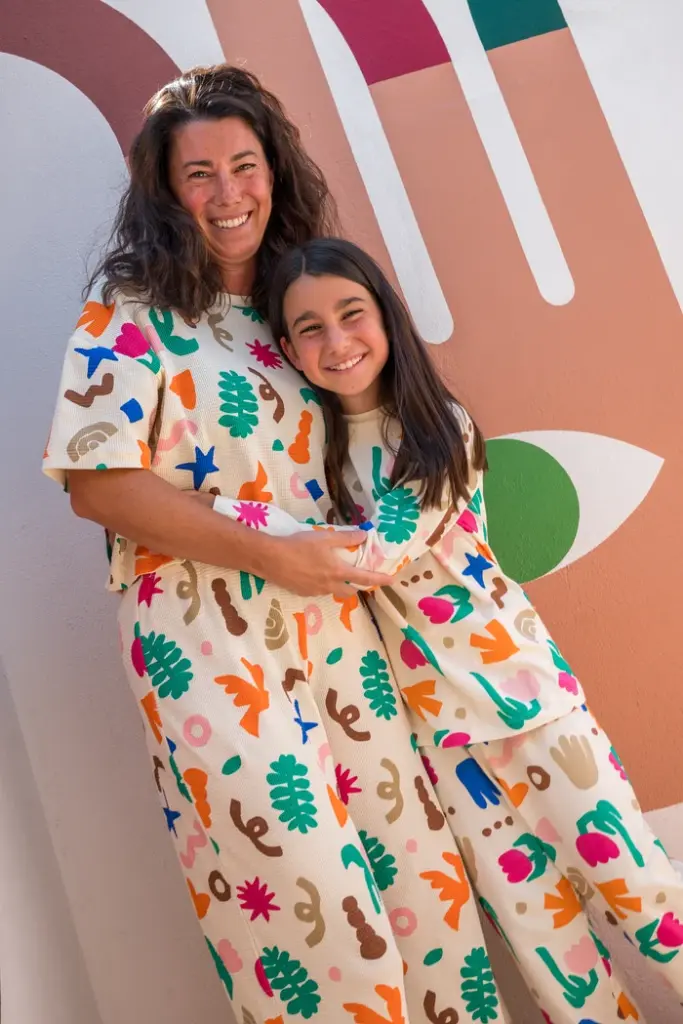 Pyjama long enfant coton bio WE ARE JOLIES "Mini Souk"
