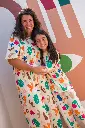 Pyjama long enfant coton bio WE ARE JOLIES "Mini Souk"