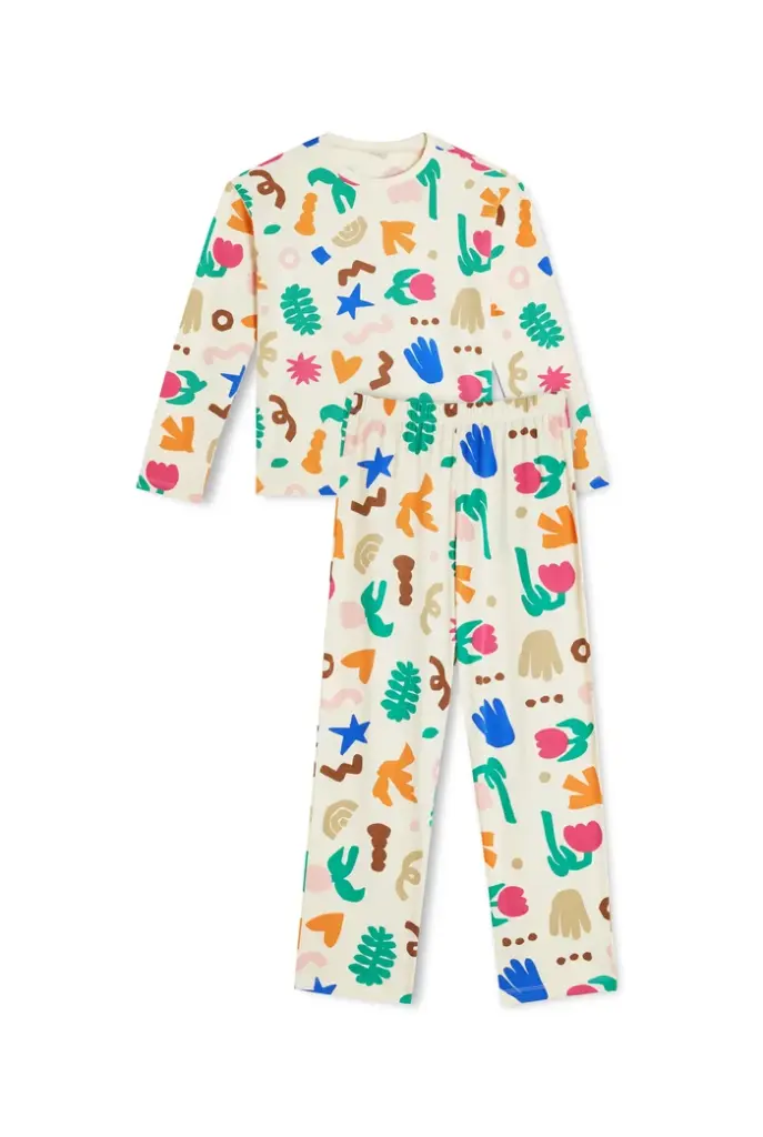 Pyjama long enfant coton bio WE ARE JOLIES "Mini Souk"