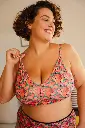 Brassière dame coton bio WE ARE JOLIES "Aquarelle Noir"