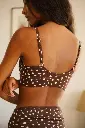 Brassière dame coton bio WE ARE JOLIES "Bambi Marron"