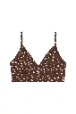 Brassière dame coton bio WE ARE JOLIES "Bambi Marron"