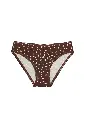 Culotte dame coton bio WE ARE JOLIES "Bambi Marron"