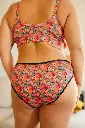Culotte dame coton bio WE ARE JOLIES "Aquarelle Noir"